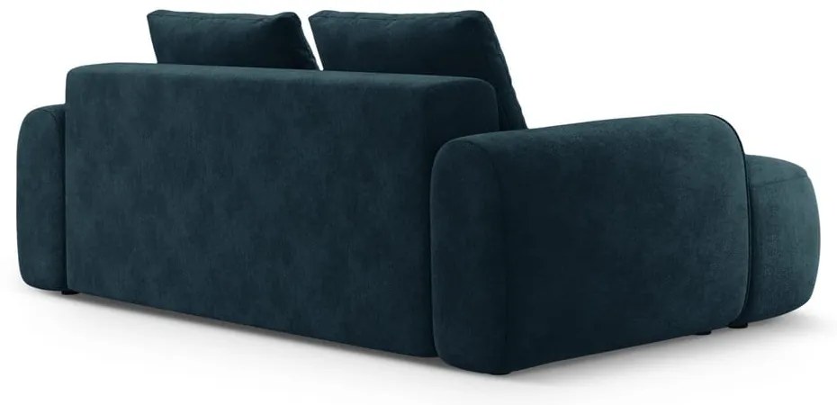 Morska aksamitna sofa 200 cm Linz – Cosmopolitan Design