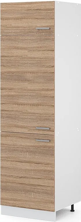 Szafka na lodówkę sonoma 60x57.2x206.8 r-line