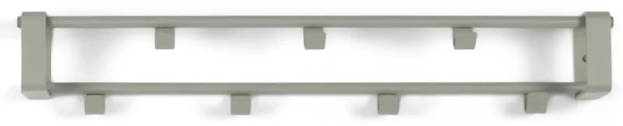 Zielonoszary metalowy wieszak ścienny Rex – Spinder Design