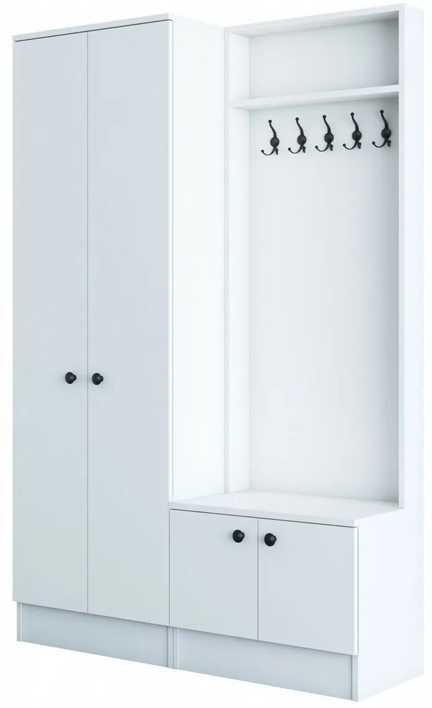 Zestaw do przedpokoju Mia White