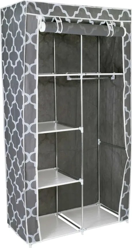 Tekstylna szafa z geometrycznym wzorem 45x12x4 P1-F70
