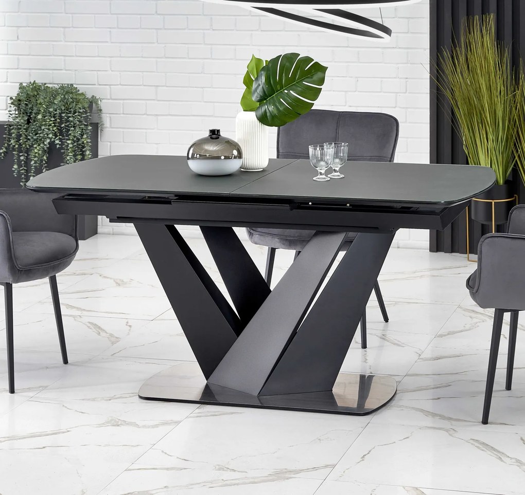 Elegancki rozkładany stół do jadalni Patrizio