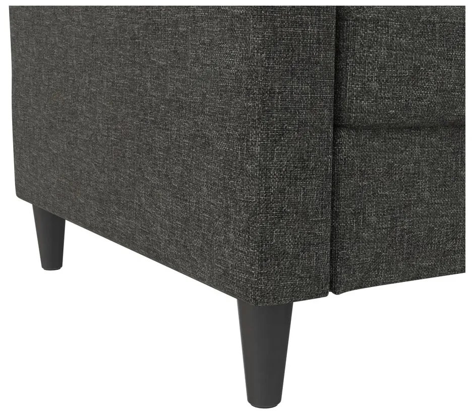 Szara rozkładana sofa 82 cm Hartford – Støraa