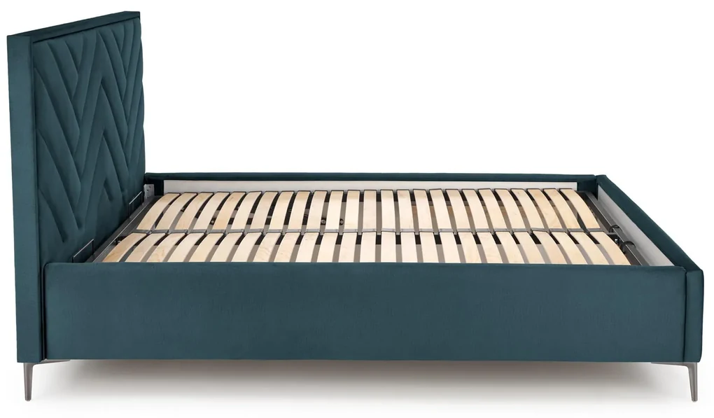 MODULO korpus łóżko 160 - ciemny zielony tap. Monolith 37