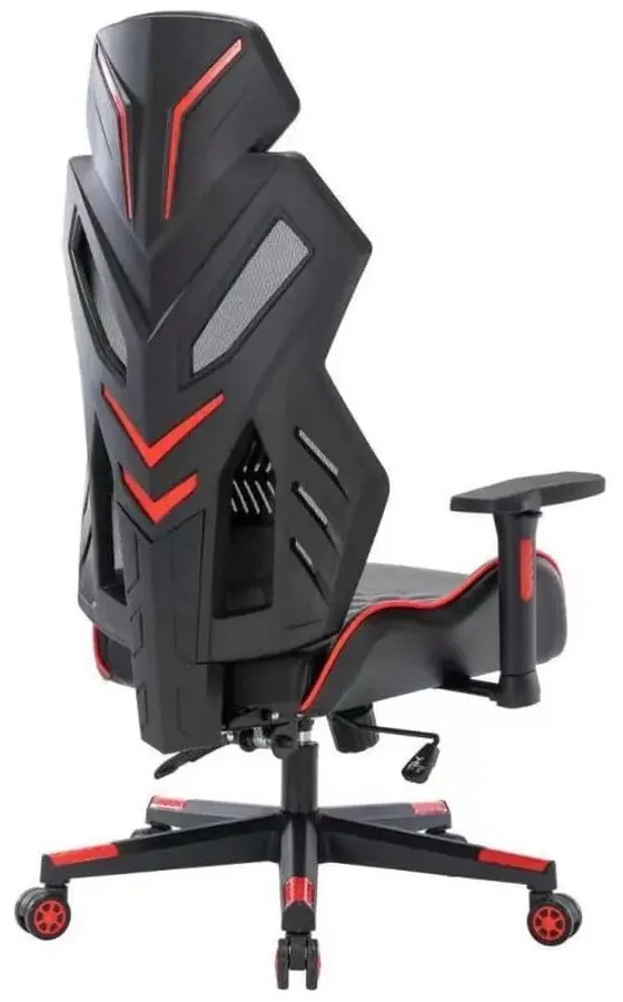 Fotel gamingowy REVOLT czarno- czerwony SIGNAL