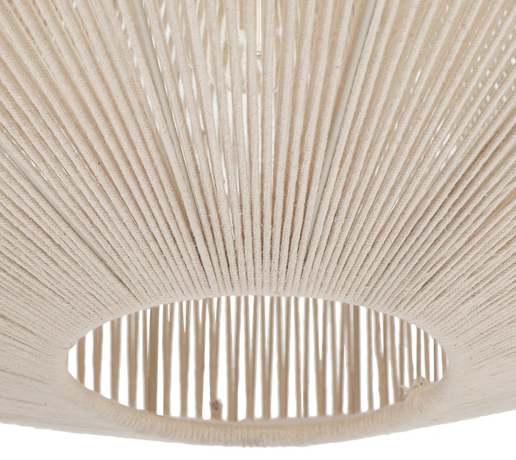 Lampa wisząca Japandi brązowy sznur 61 cm - SveaJapandi Oswietlenie wewnetrzne