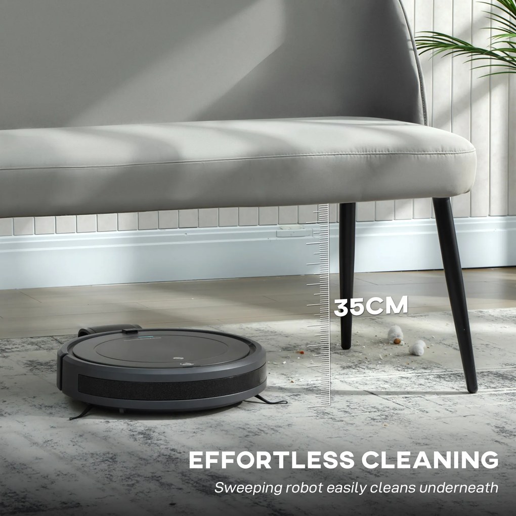 HOMCOM 2-osobowa sofa, nowoczesna tapicerowana kanapa z metalowo-drewnianą ramą, tapicerka o welurowym wyglądzie, Grau