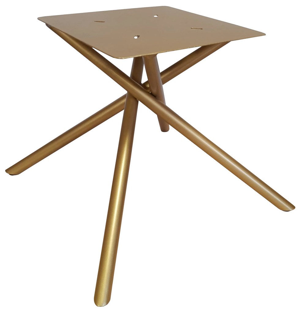 Krzesło SARA podstawa Krzyżak złota Vega02