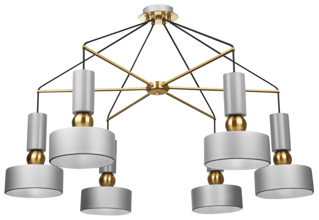 Lampa Sufitowa Wisząca Metalowa APP661