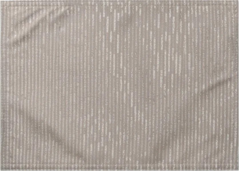 Podkładka pod Talerz Szara w Paski Stripe Mata na Stół 33x45 cm dekoracyjna