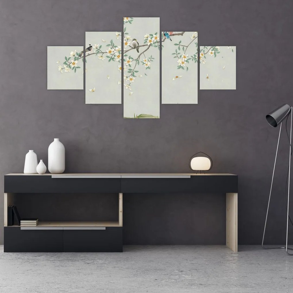 Obraz - Ptasie gniazdo (125x70 cm)
