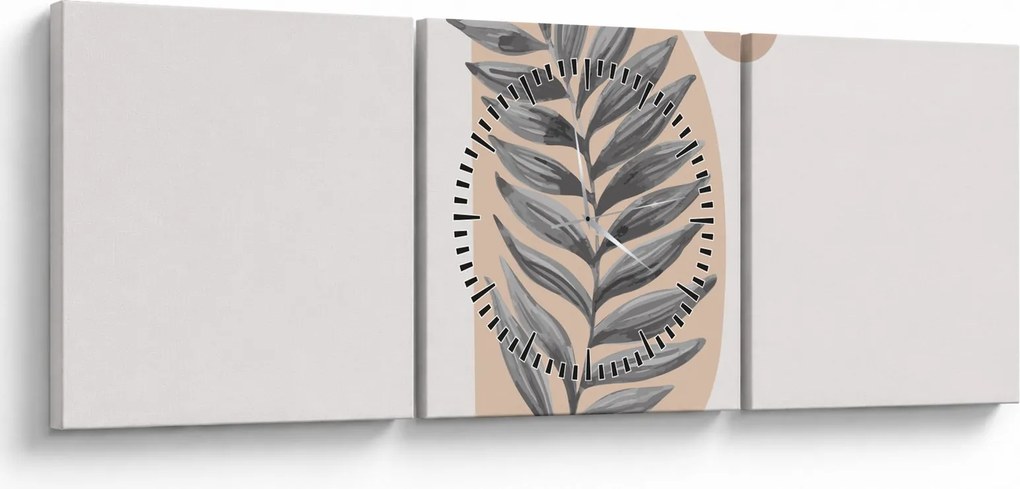 Obraz - Arkusz ilustracyjny N⁰1 (z zegarem) (90x30 cm)