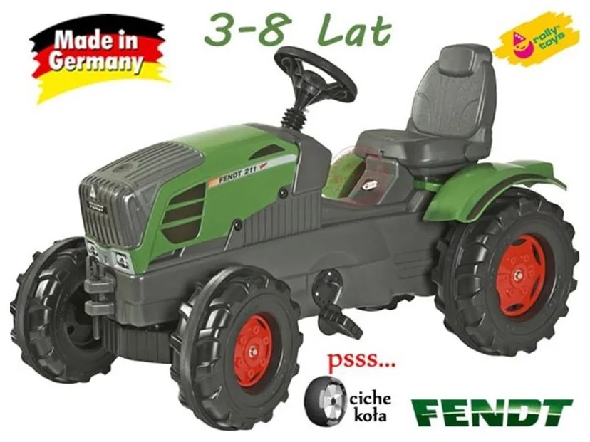 Rolly toys rollyfarmtrac wielki traktor fendt na pedały