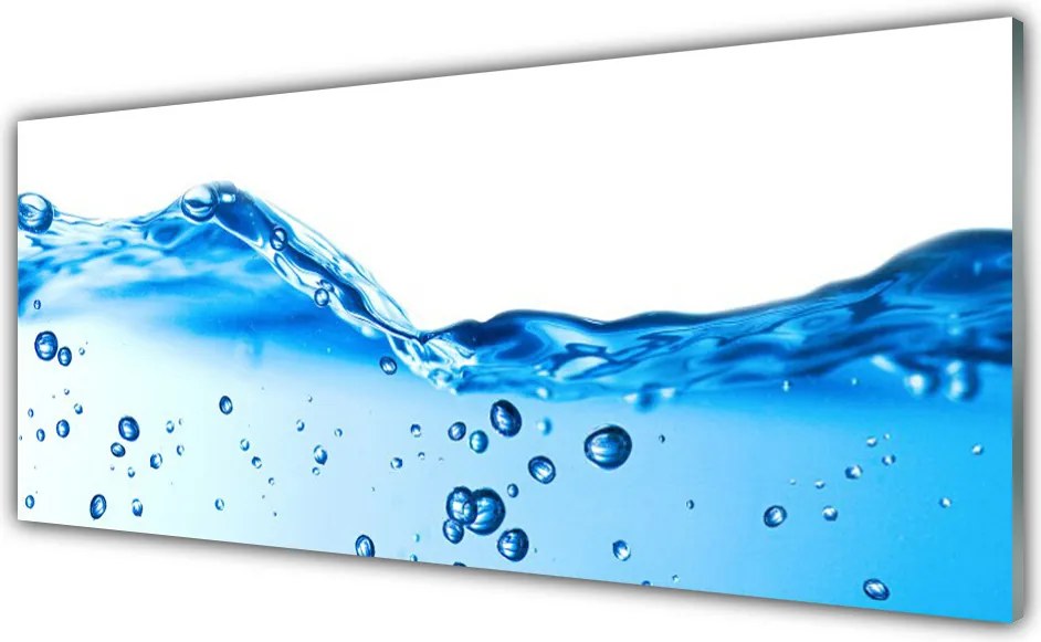 Panel nad blat kuchenny Abstrakcyjna Głębia Błękitu