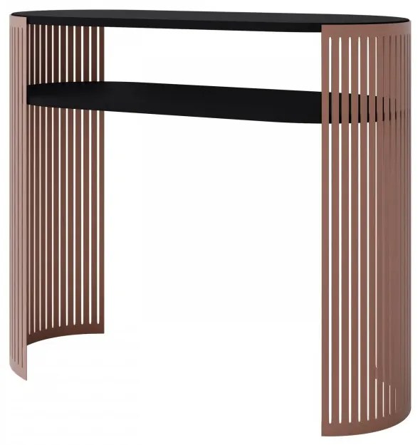 Konsola owalna Zinzit Ember