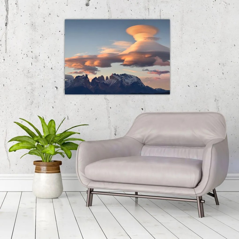 Obraz na szkle - Magiczne niebo (70x50 cm)