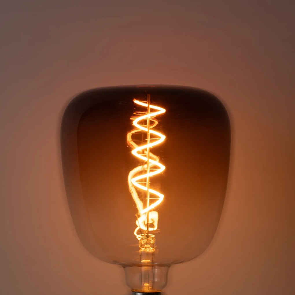 Żarówki LED E27 G140 ściemnialne brązowe 4,9W 110 lm 1800K