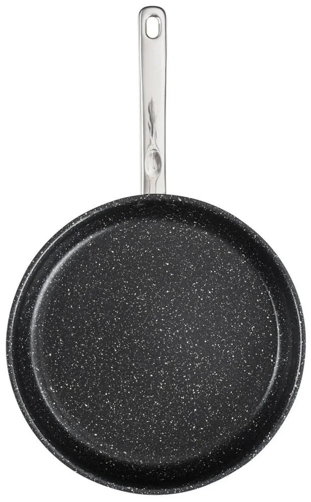 Patelnia stalowa granitowa 28 cm