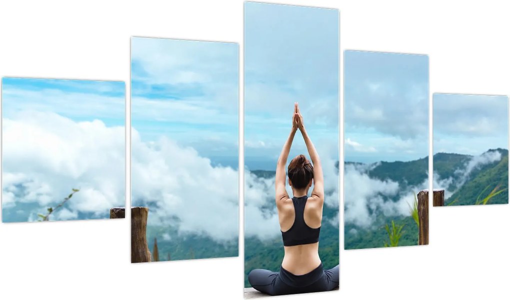 Obraz - Joga (125x70 cm)