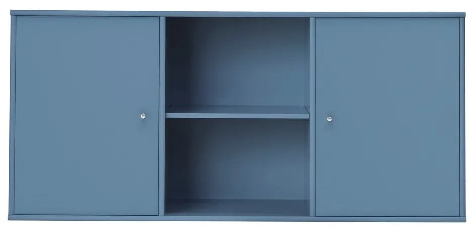 Niebieska niska komoda wisząca 133x61 cm Mistral – Hammel Furniture