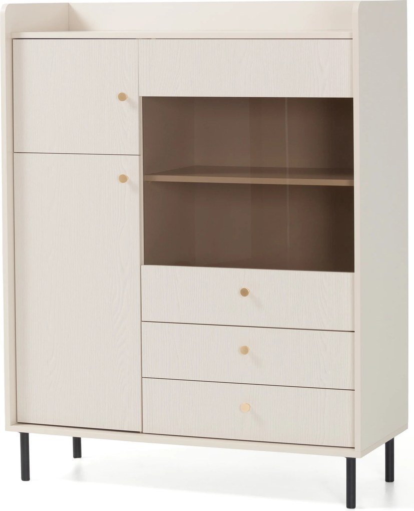 Komoda ASTREA 103,5 cm do Salonu Sypialni Odcienie beżu