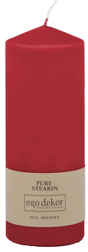 Czerwona świeczka Eco candles by Ego dekor Top, 50 h