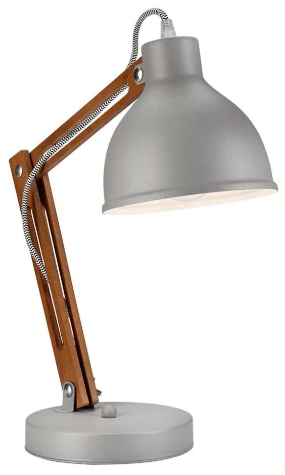 Lampa stołowa MARCELLO 1xE27/60W/230V - certyfikat FSC