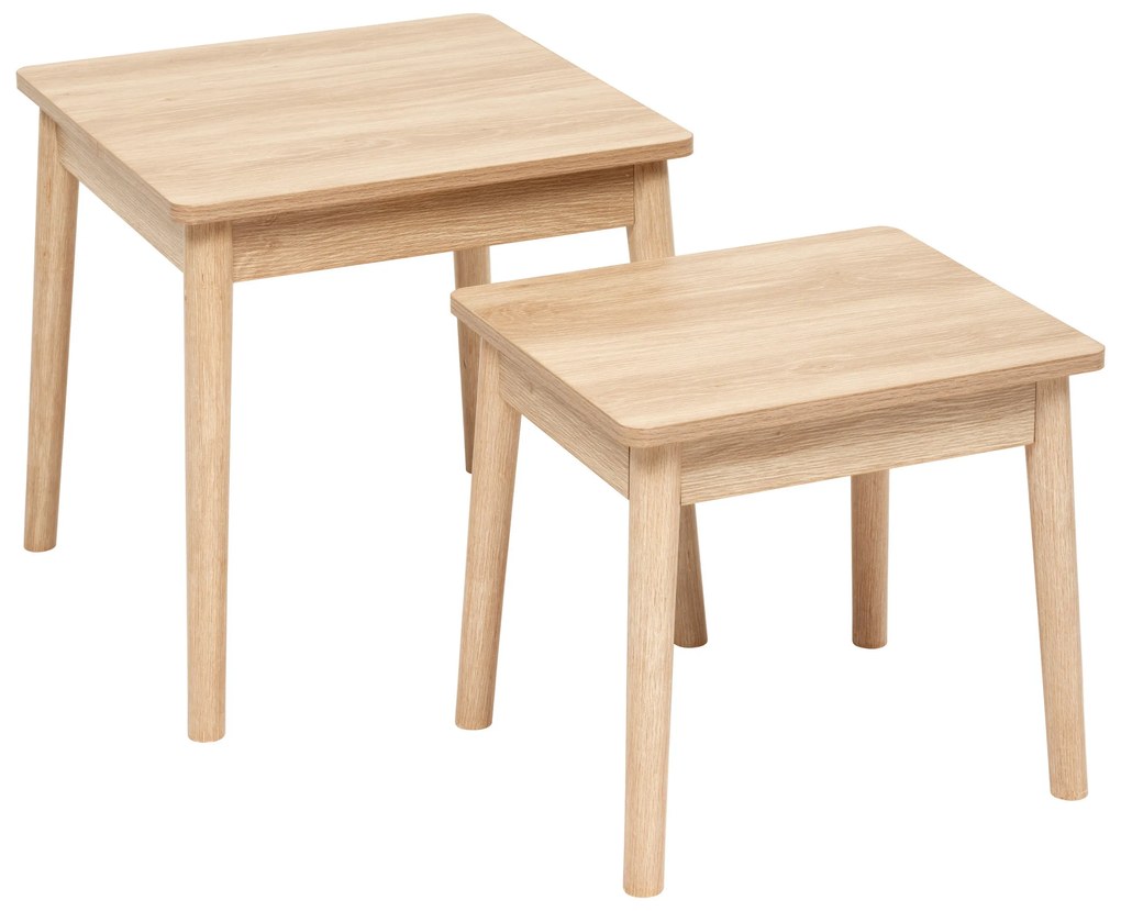 Zestaw stolików kawowych ABANA, 2 stoliki