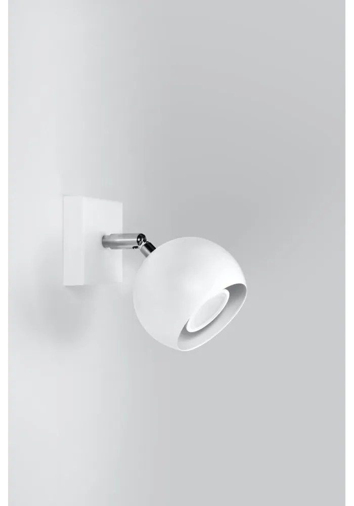 Biały kinkiet Sollux Ollo