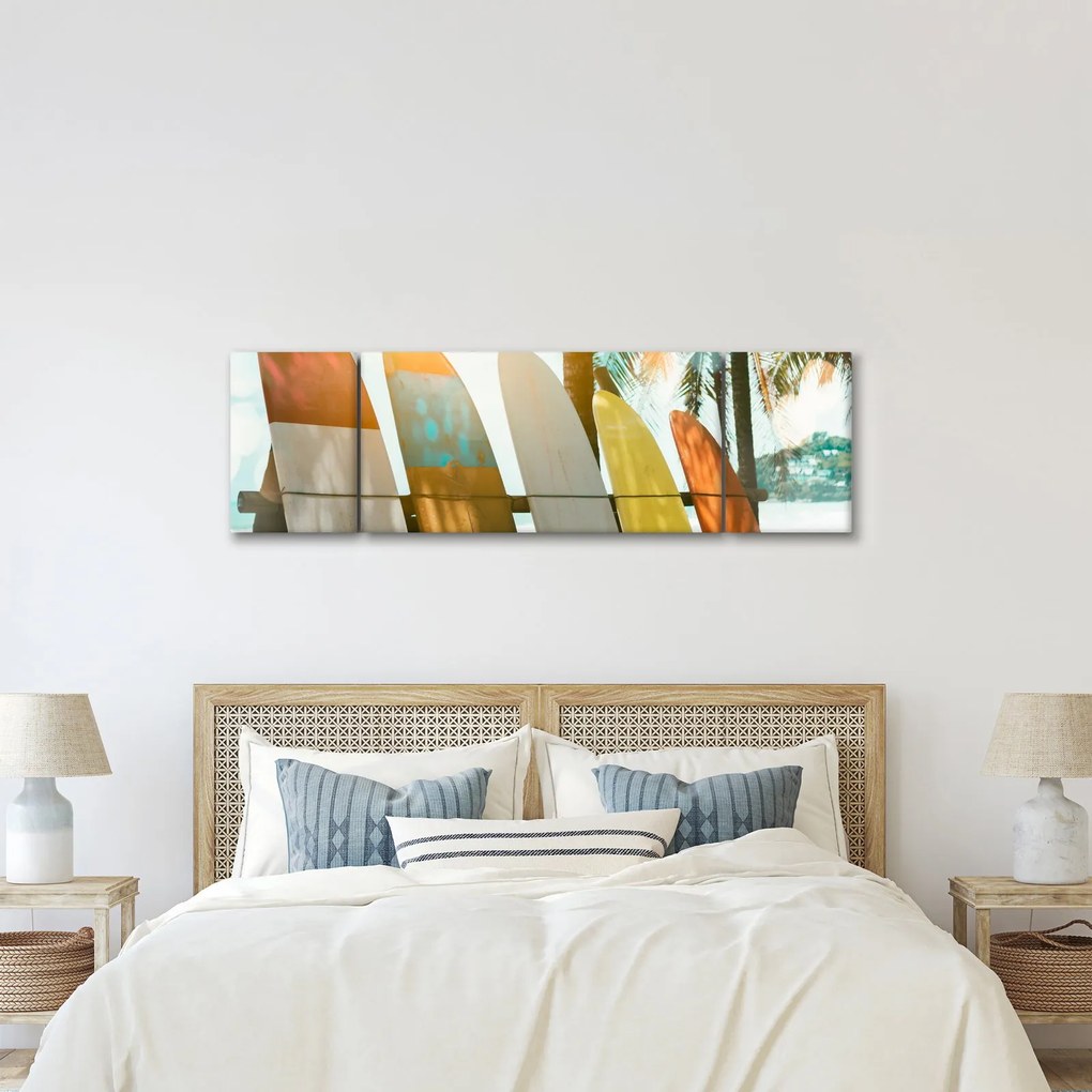Obraz - Deski surfingowe (170x50 cm)