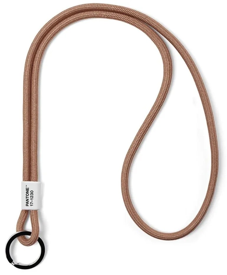 Jasnobrązowy breloczek Mocha Mousse 17-1230 – Pantone