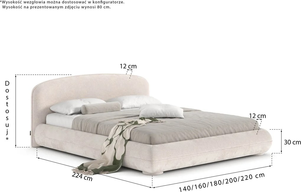 Łóżko Evia
