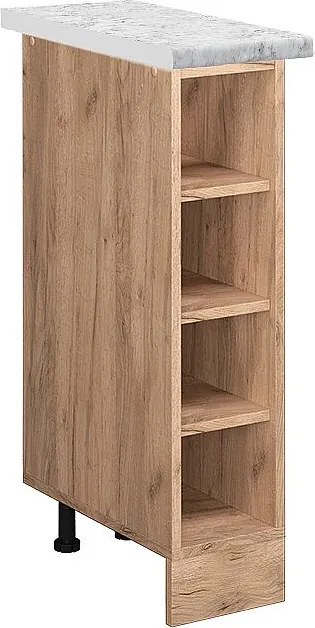 Półka kuchenna złoty dąb energetyczny 20x60x81.6 r-line