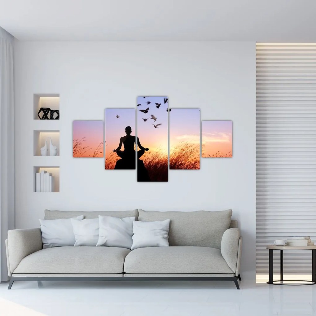 Obraz - Medytacja (125x70 cm)