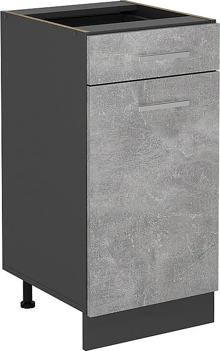 Szafka dolna do kuchni beton 40x46x81.6 r-line