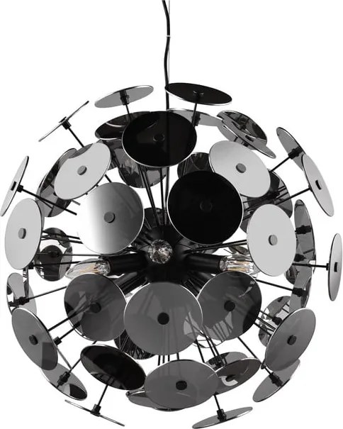 Lampa wisząca w kolorze matowej czerni Discalgo – Trio