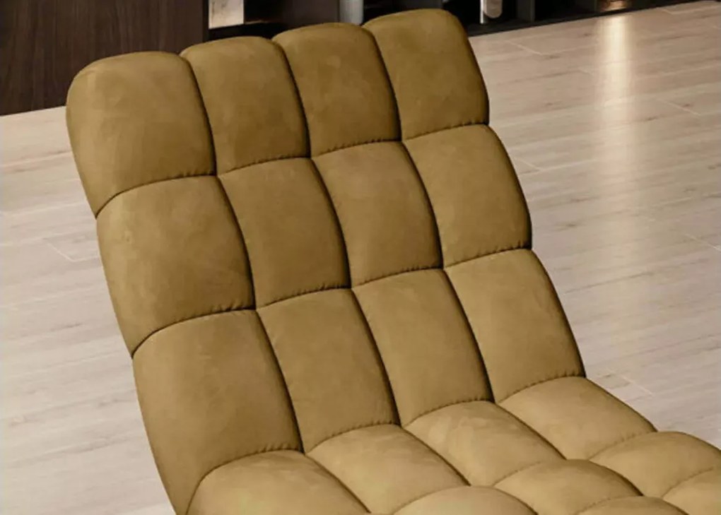 Pikowany szezlong Del 80 nowoczesny design
