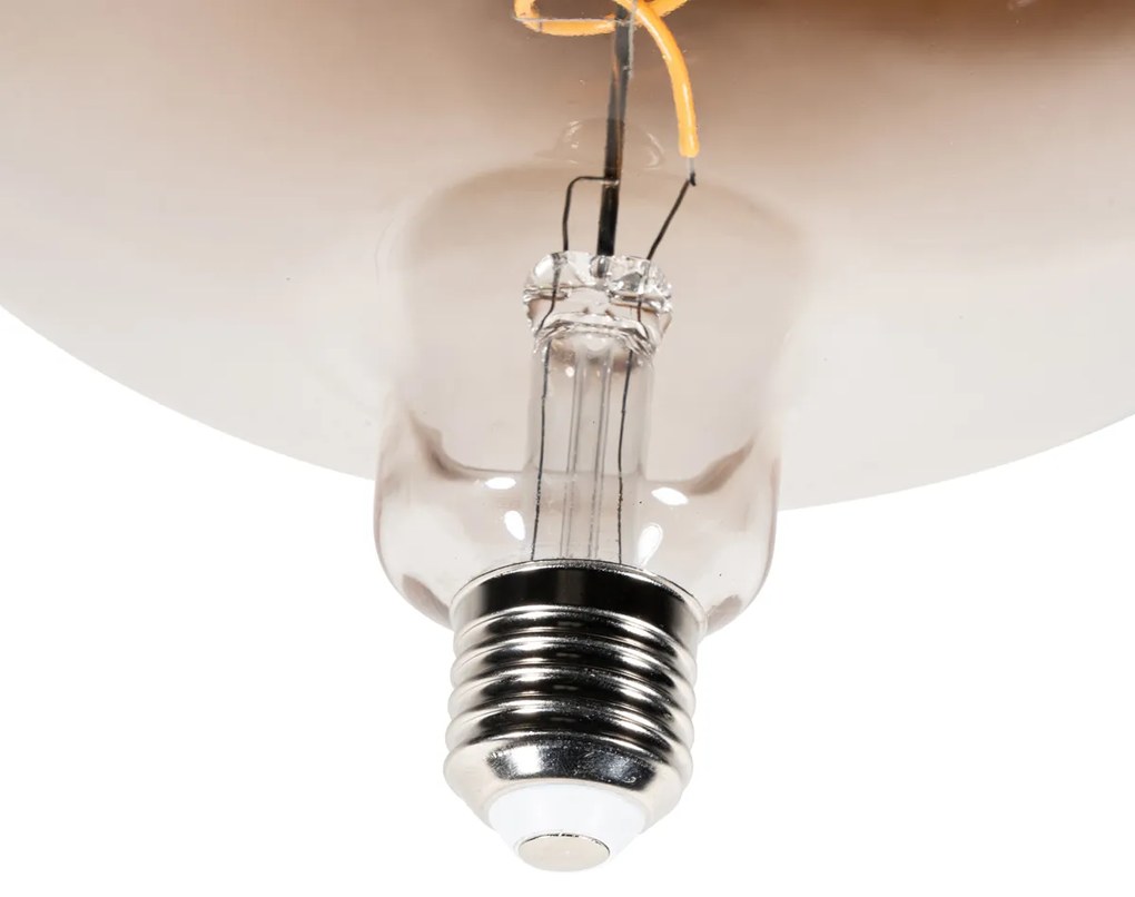 Ściemnialne żarówki LED E27 G220 brązowe 4,9W 130 lm 1800K