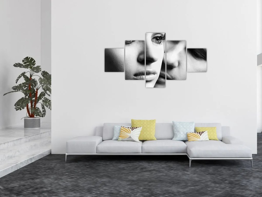 Obraz - Portret pary (125x70 cm)