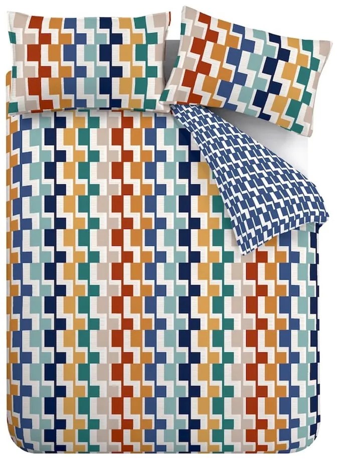 Pościel dwuosobowa 230x220 cm Bryson Geo – Catherine Lansfield