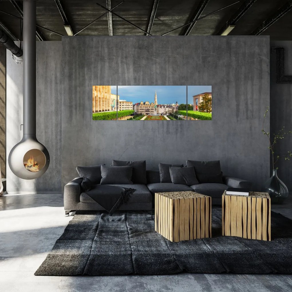Obraz - Bruksela (170x50 cm)