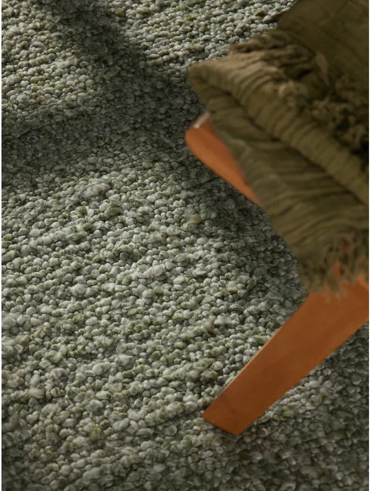 Zielony chodnik z materiału bouclé tkany ręcznie 80x200 cm Notting Hill Portobello – Ted Baker