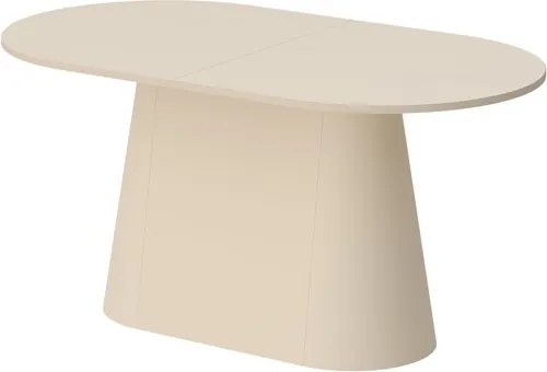 Rozkładany pastelowy owalny stół Capitolo Hubertus