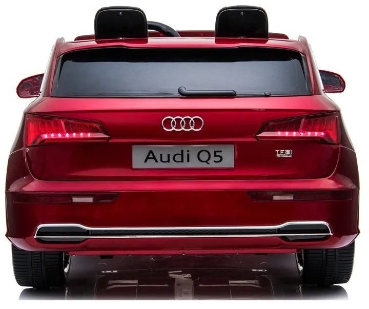 Pojazd na akumulator nowe audi q5 2-osobowe czerwone lakierowane