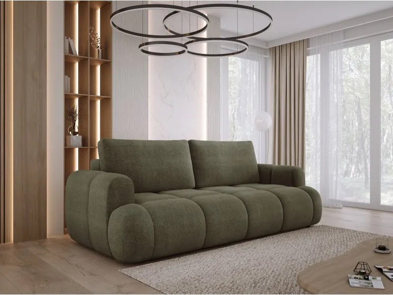 Sofa kanapa BOMO 3 osobowa z funkcją spania i pojemnikiem