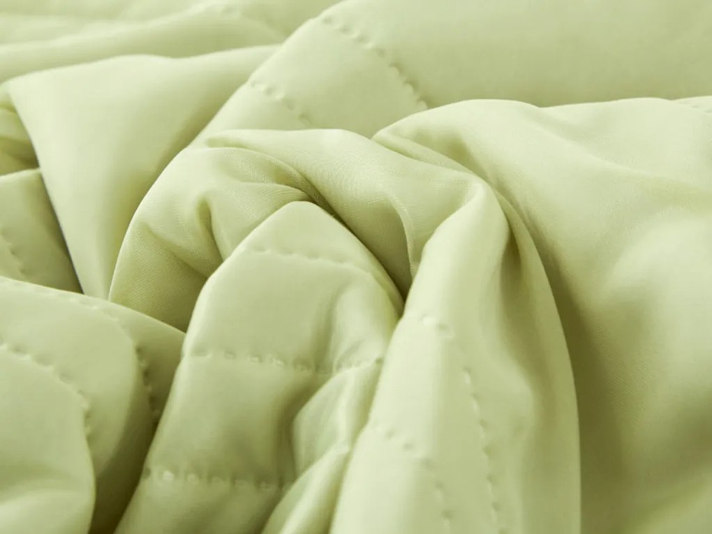 Chłodząca letnia kołdra CELIA, zielona Rozmiar: 140 x 200 cm