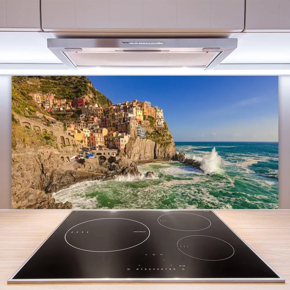 Panel nad blat kuchenny Skalisty Fiord Nad Oceanem