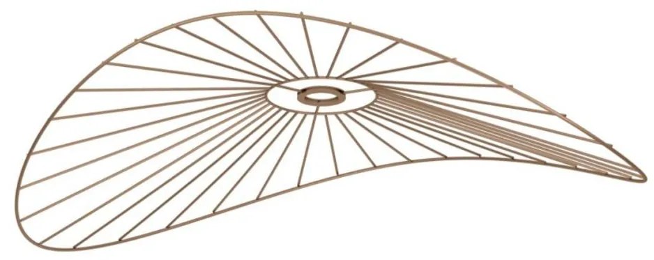 Uniwersalny abażur CURITIBA 60x80 cm brązowy