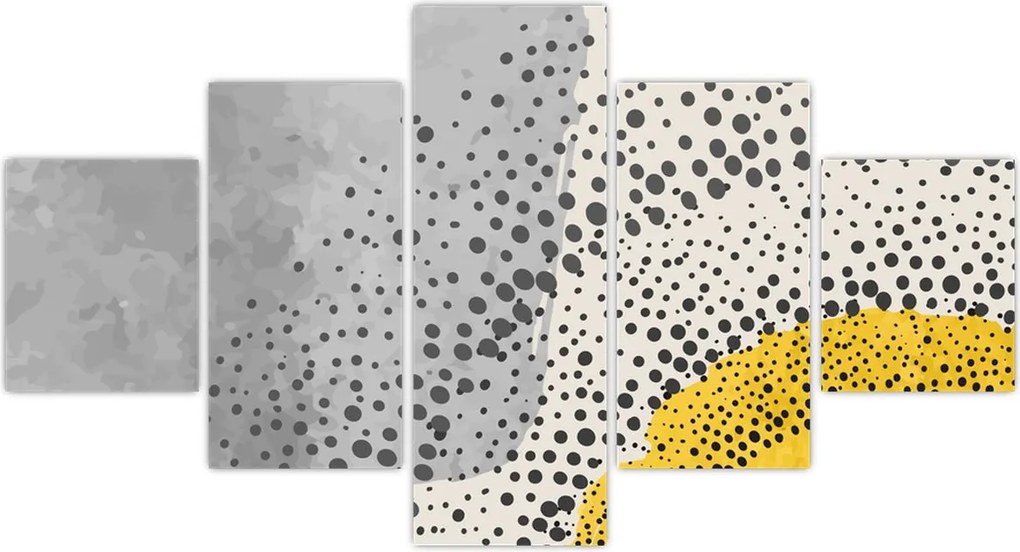 Obraz - Abstrakcyjny obraz plaży N⁰3 (125x70 cm)