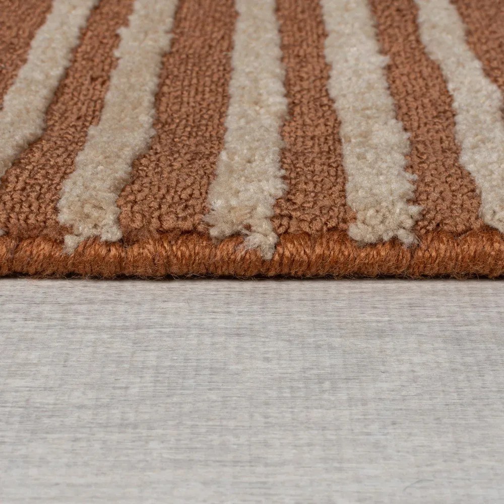 Dywan w kolorze terakoty 160x230 cm Kylo – Flair Rugs